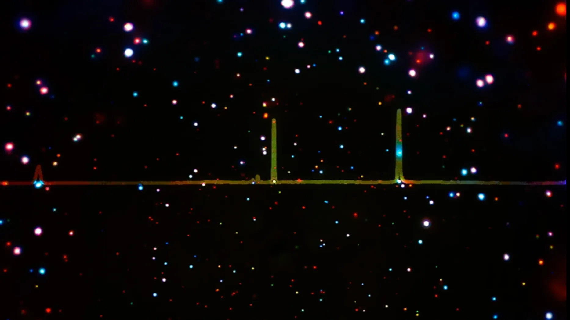 Picture of the Chandra Deep Field.