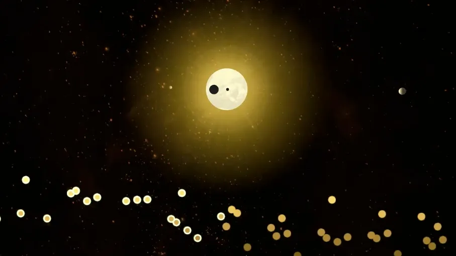 Screenshot from the K2-187 video.