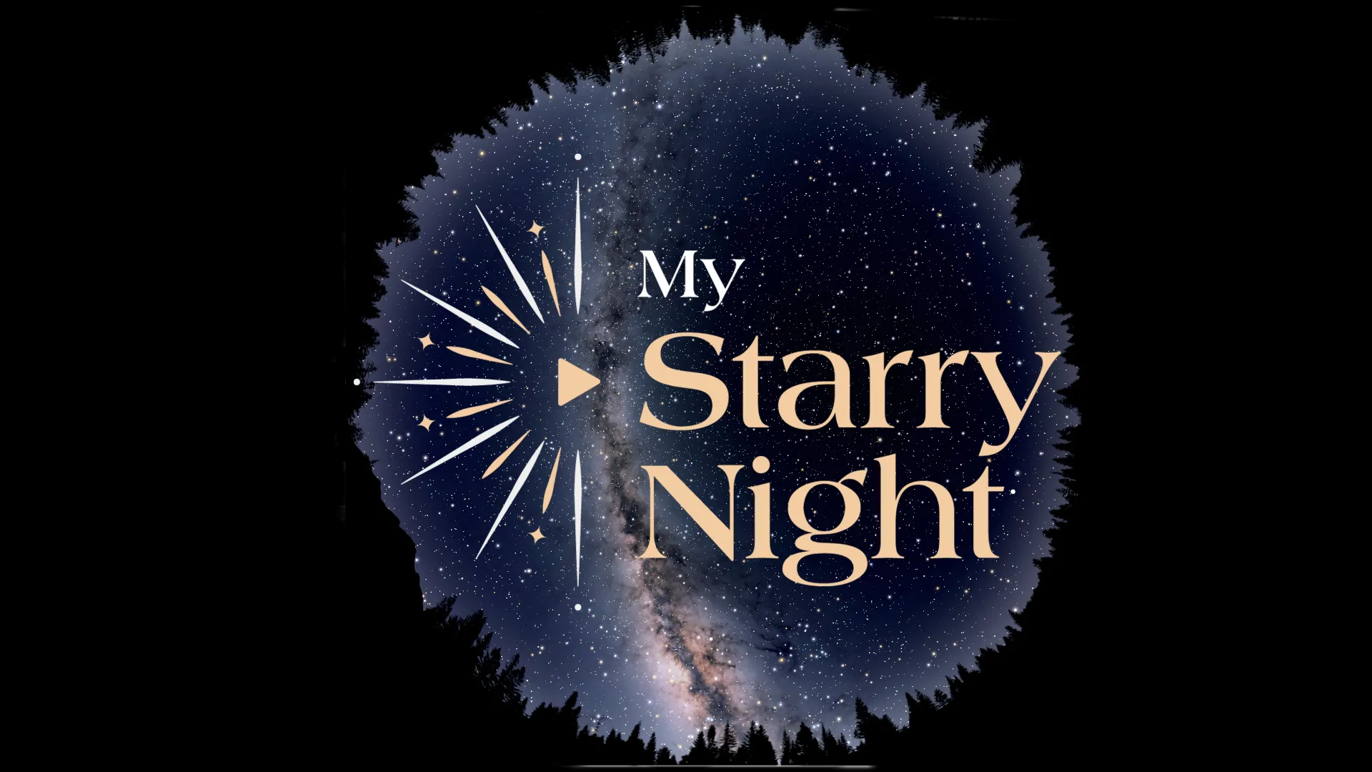 Screenshot from the My Starry Night website.