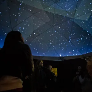 Image of the One Sky installation at Nuit Blanche Toronto.