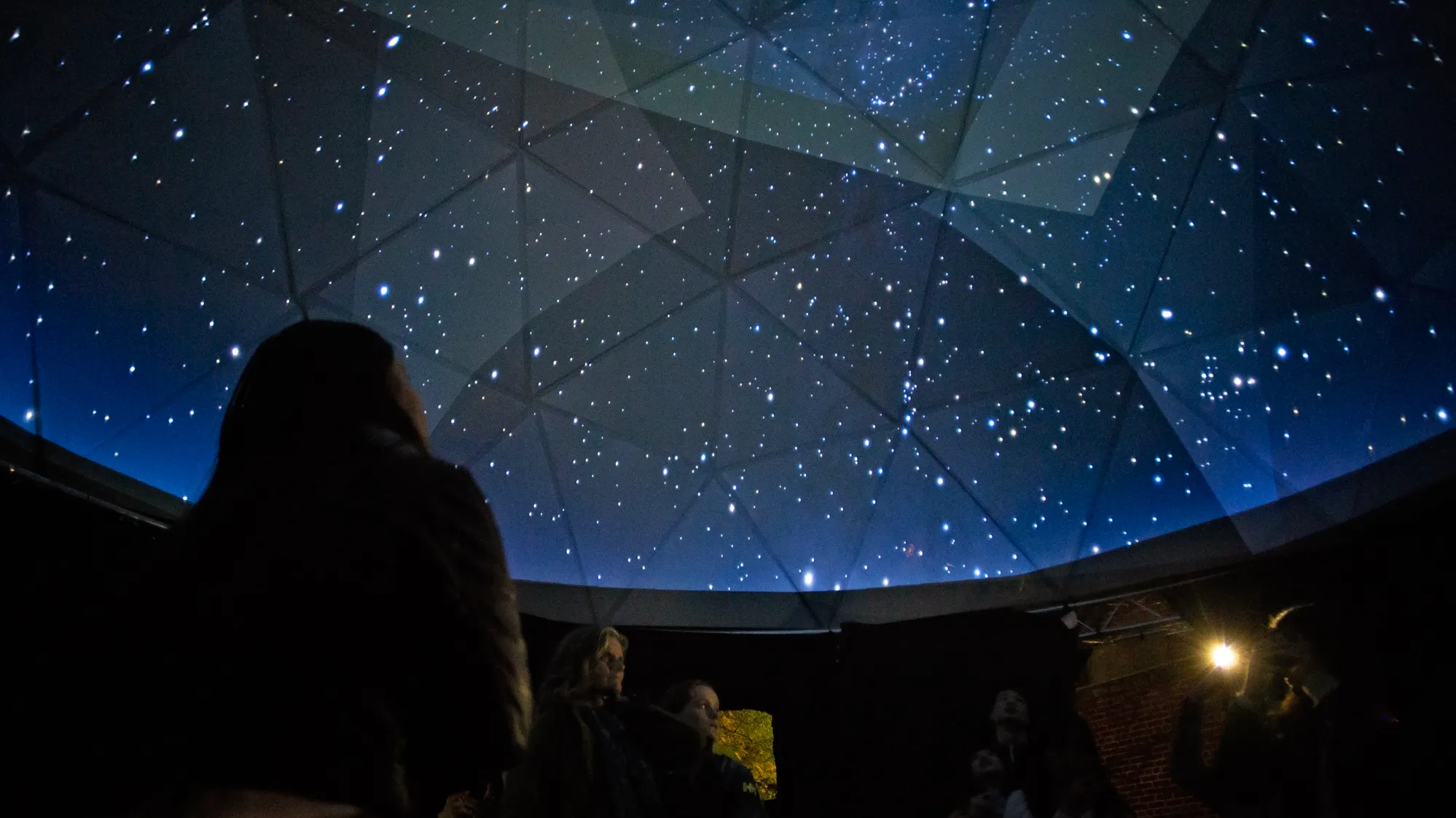 Picture of the One Sky dome at Nuit Blanche Toronto.