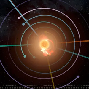 Screenshot from the Trappist-1 video.